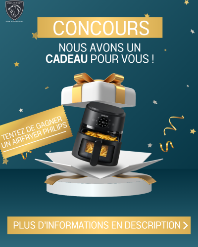 Grand Concours PHM Automobiles : Tentez de Gagner un Airfryer Philips !