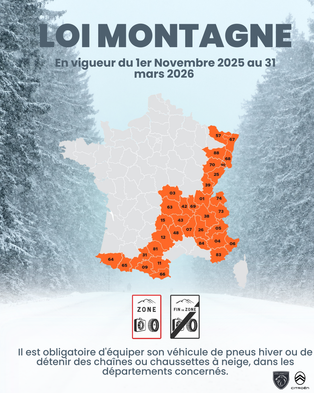 Loi Montagne 2026 : &Ecirc;tes-vous pr&ecirc;t ? Le point avec PHM Automobiles
